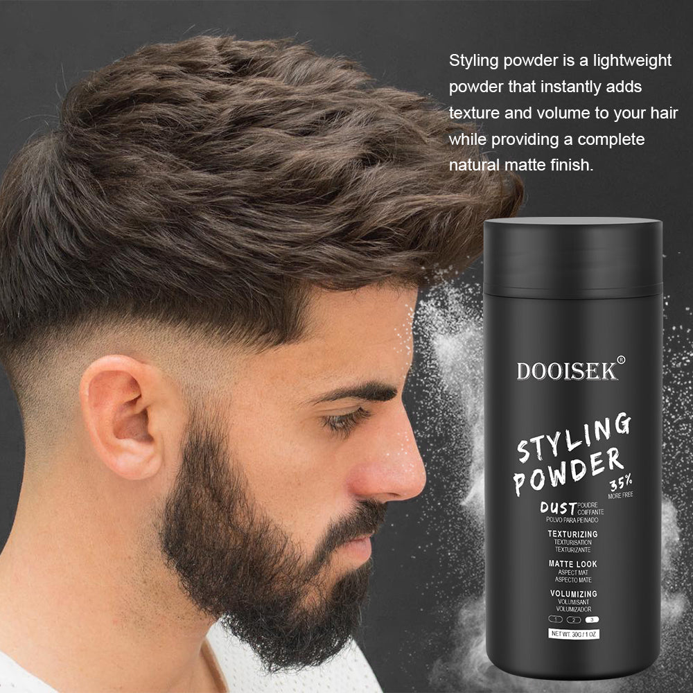 Matte Finish Volumizing & Texturizing Hair Dust Powder for Men