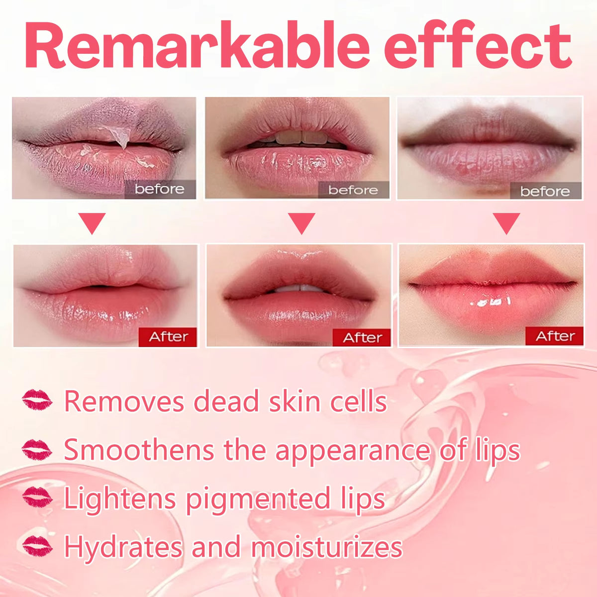 Organic Vegan Lip Serum - Lightening & Anti-Aging Lip Treatment