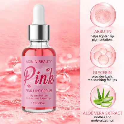 Organic Vegan Lip Serum - Lightening & Anti-Aging Lip Treatment