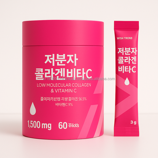 Ultra Fine Marine Collagen Powder with Vitamin C for Skin Hydration